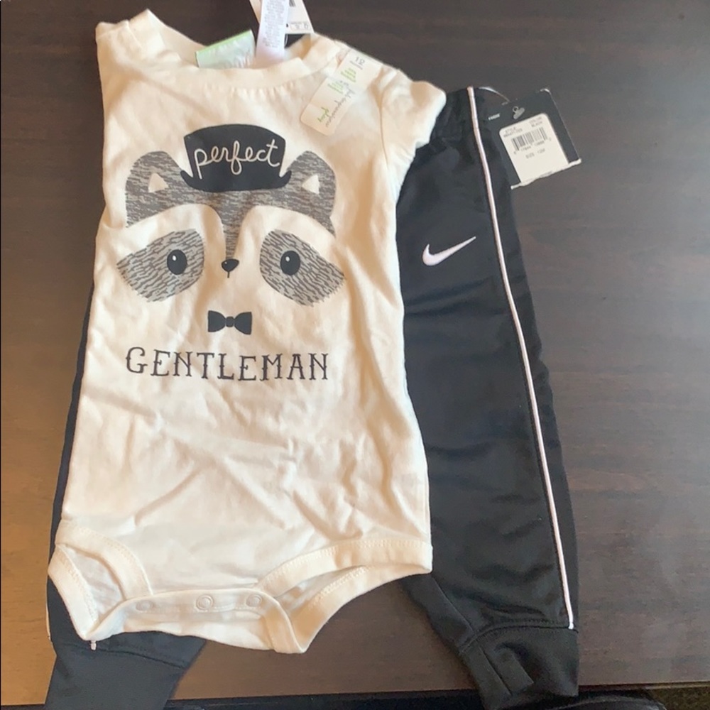 Super Cute Outfit and NWT - Joggers & One Piece